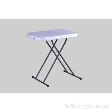 Table pliante réglable en hauteur de 66 cm Retangle